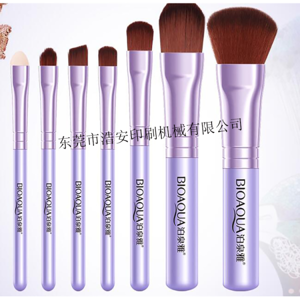 Industrial Sigle Color Semi Automatic Pad Printing Machine For Makeup Brushes