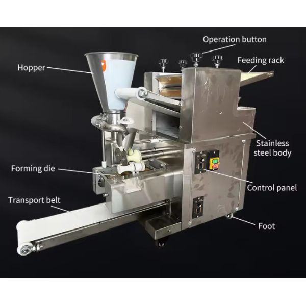 Automatic Small Bun Baozi Momo Make Machine / Steamed Bun Dimsum Making Machine