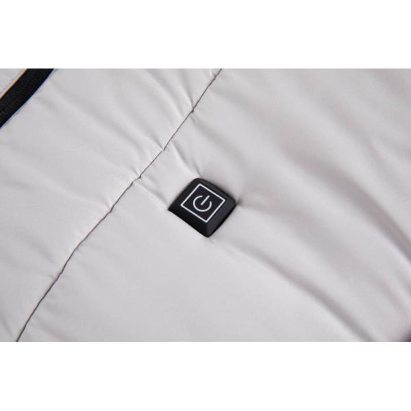 220 Grams Lightweight Down Jacket with USB Heated Feature and Clean Paneling Design