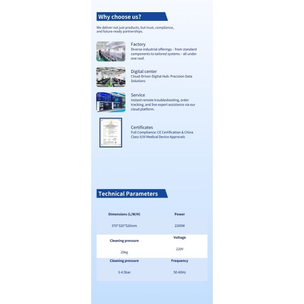 Recycling Chemical Free Dental Lab Steam Cleaner Dental Laboratory Environmentally