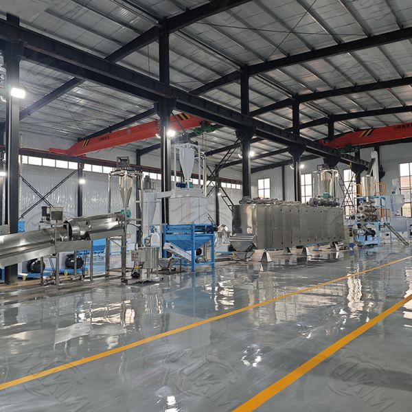 Automatic Cat Food Double Screw Processing Line dog food machine