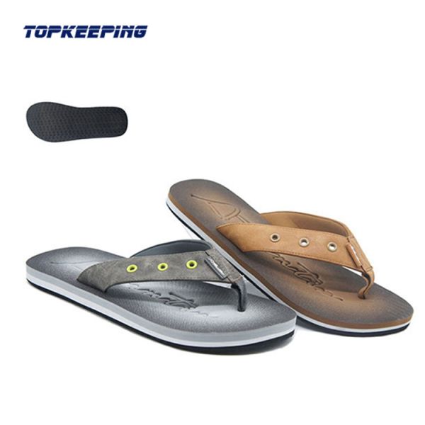 Unisex Summer Flip Flop PE PVC Low Heel Flip Flop For Man Cool