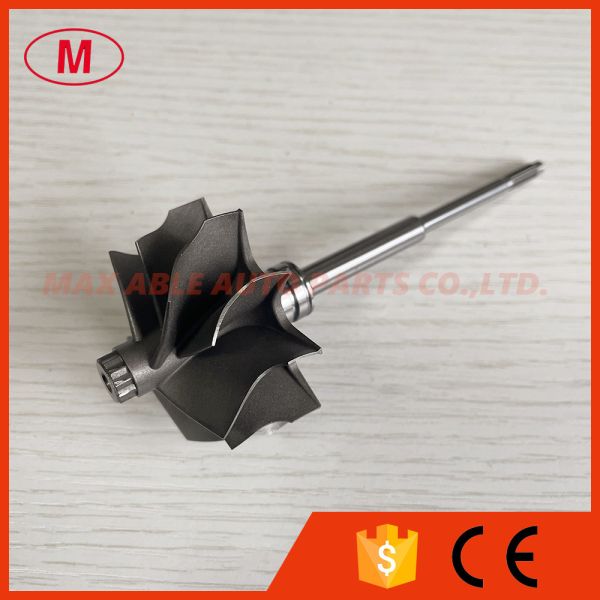 K04 46.47/52mm 5+5 blades turbo turbine shaft&wheel/turbo wheel/turbine wheel&shaft