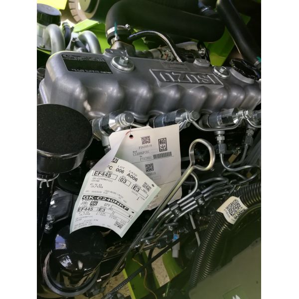 500mm Load Center Isuzu Engine Fd40 diesel engine forklift with Warning Light Configuration