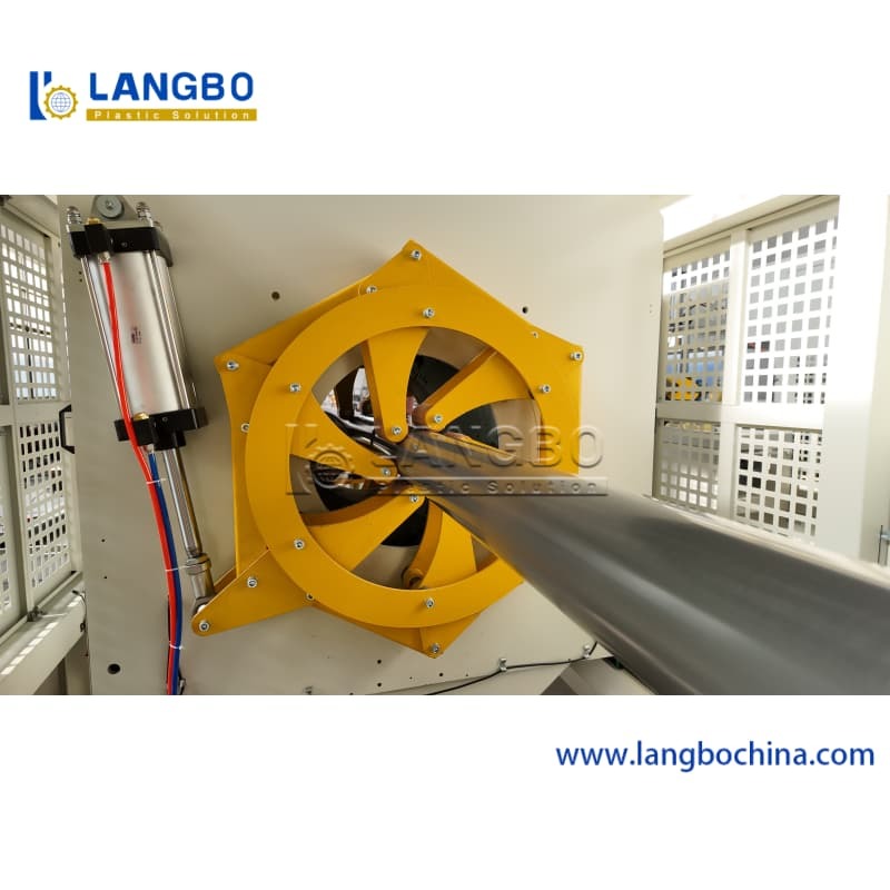 High Power PVC Pipe Production Machine with Smooth Surface and Material Saving Extruder
