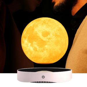 Buy cheap Magnetic Levitation Moon Lamp Intelligent LED Small Night Light For Bedside Living Room Study from wholesalers