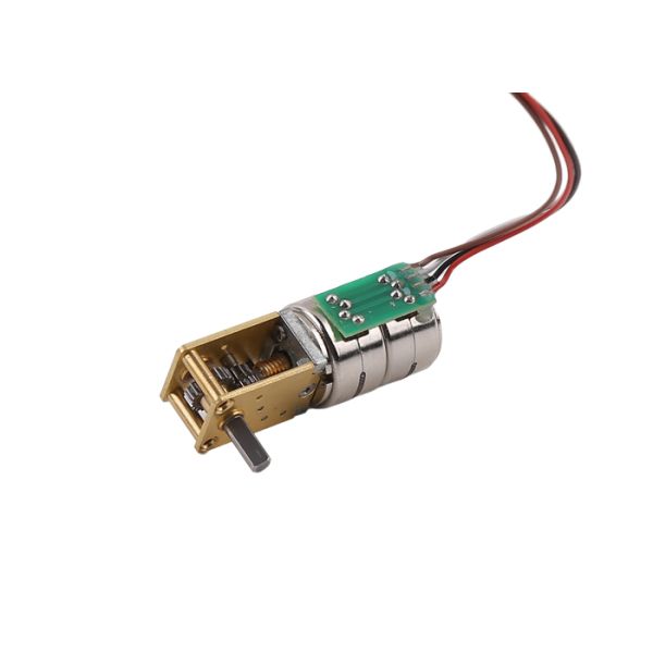 Multi Gear Ratio Double Stack Stepper Motor 15mm High Torque Stepper Motor With Gearbox，Gearbox ratio 1:21 to 1:1030