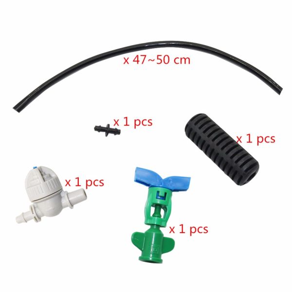 Anti Drip Atomization Micro Water Sprinkler Spray With Unobstructed Irrigation System