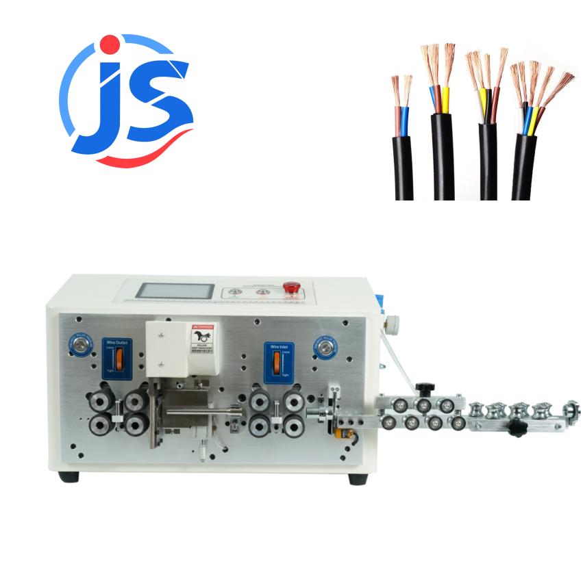 0.8Mpa 650W Automatic Sheath Cable Wire Stripping Machine Round Sheath Wire 2-11mm Inner and Outer Double Layer Peeling Machine