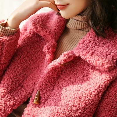 Brown Plastic Horn Toggle Buttons , Sweaters