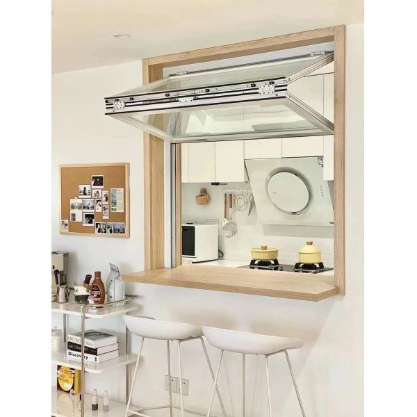 Mediterranean Solar Heat Gain Folding Windows - External Automated Louvers