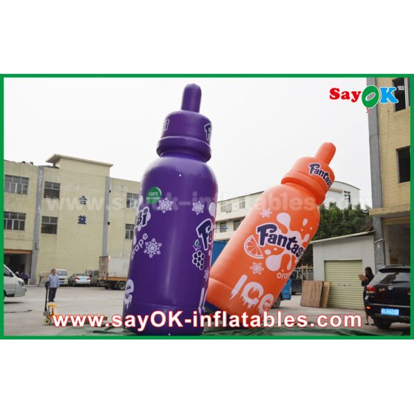 Advertising Custom Inflatable Products Giant Inflatable Baby Feeder Drink Bottle