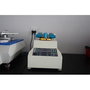 Taber Abrasion Rubber Testing Machine , Electronic Rubber Taber Abrasion Tester