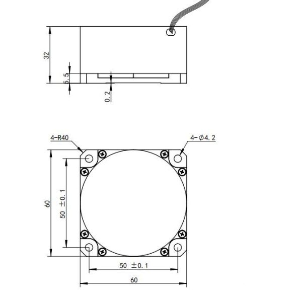 Fiber Optic Gyroscope For Oil Drilling Platform With -45~+70 (℃) Operate Temperature ±500(°/s) Dynamic Range