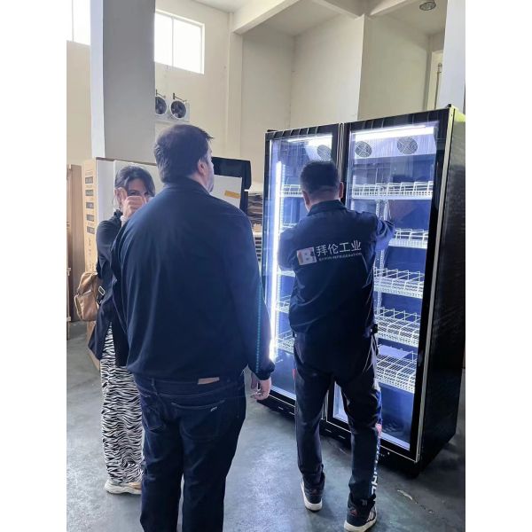 OEM Vegetable Display Refrigerator Supermarket Showcase Refrigerator