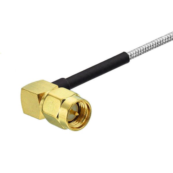 SMA Pigtail RF Connector Cable Assembly close-up detail