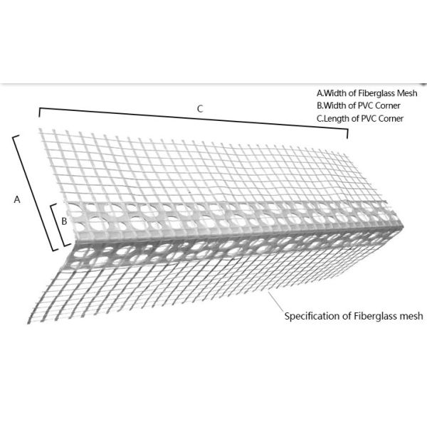 Anti Bumping Fiberglass Corner Bead