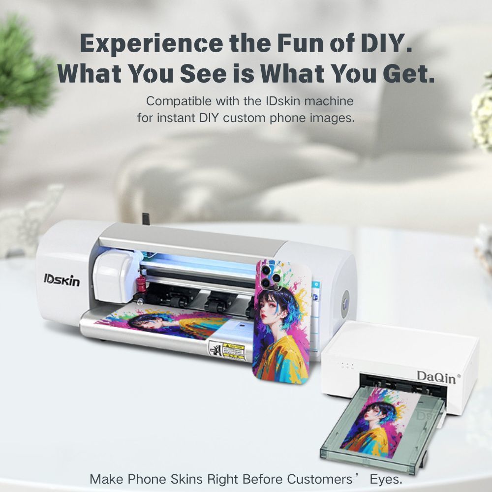 DAQIN New 3D Mini Inkless Phone Sticker Film Printer