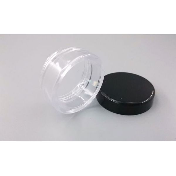 Oem 3g Empty Cream Jars , Plastic Pot Jars With Lids