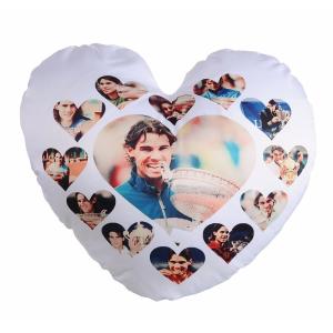 Buy cheap Sublimation Heart Pillow Peach Skin Polyester Sublimation Cushion Cover Blanks product