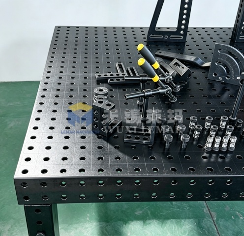 3D Steel D28 Welding Table Delivers Stable Heavy Industrial Fabrication Support