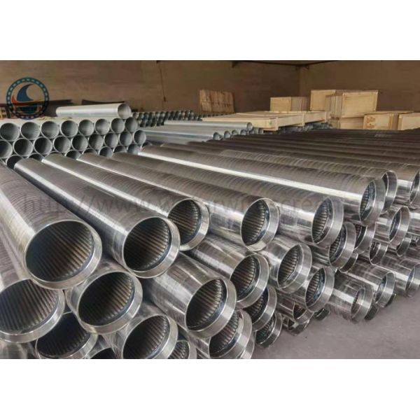 6" V Wire Downhole Slotted 2.9m Length Johnson Screen Tube