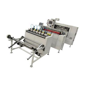 Buy cheap Non Partitioned Pleating Paper Folding Machine Production Line product