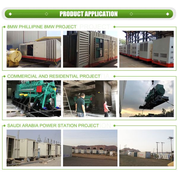 Shx Generator 1 Mw Power diesel Generator Electric Generator