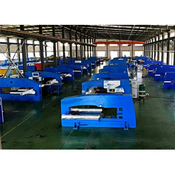 Servo Type CNC Sheet Metal Punching Machine High Precious Positioning Possibility