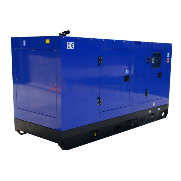Silent Generator Set Powered by Perkins Diesel Engine 1103A-33G , Rated Output 30kVA Generator Set