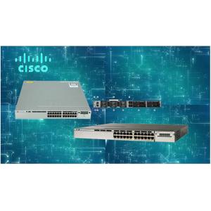 Buy cheap 24 Port Optical Ethernet Switch WS-C3850-24T-S Performance Switching Capacity 88 Gbps product
