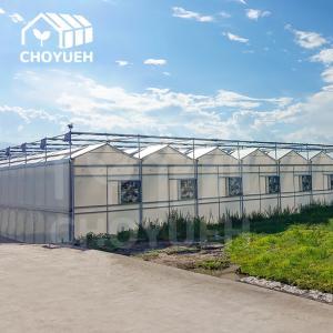 Buy cheap Wind Resistance Multi Span Film Greenhouse With Ventilation System product