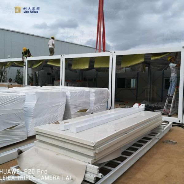 Low Cost Portable Container House Solution For South America Workforce Accommodation
