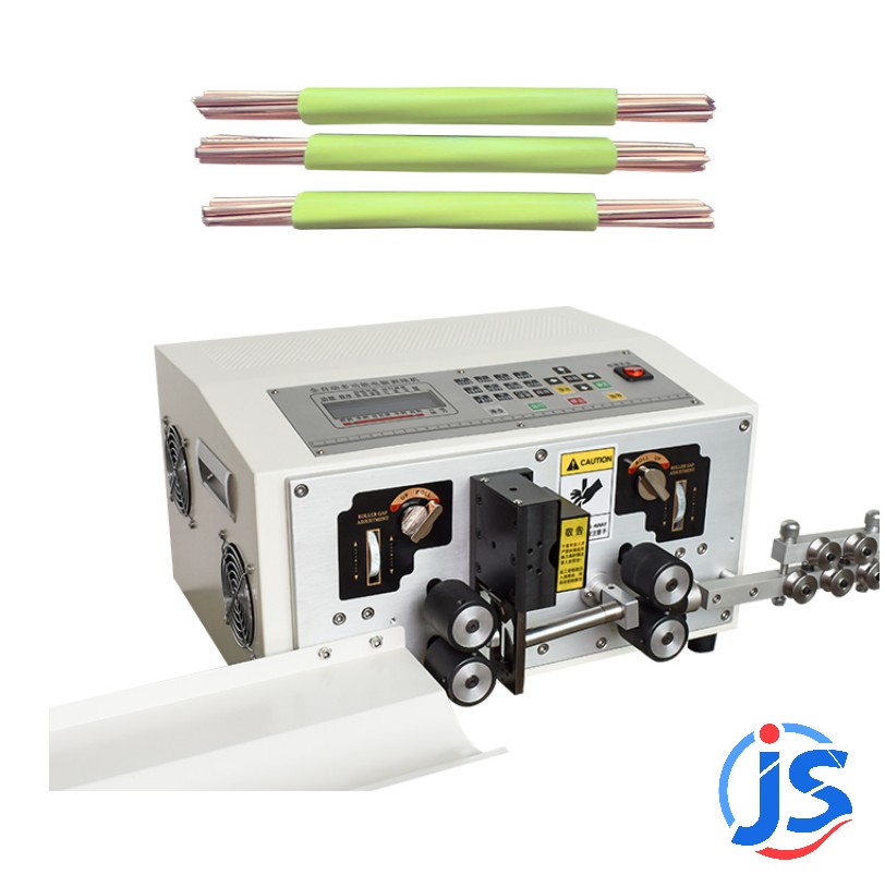 HQ Automatic Cable Wire Strip and Cutting Machine Small Diameter 1.5mm²-16mm² Mini Size Produce Machinery Factory Support Price