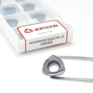 China WDMW080520ZTR WDMW08 CNC High Feed Milling Cutter Body Insert Metal lathe Cutting Tools CNC Milling Carbide Insert WDMW on sale