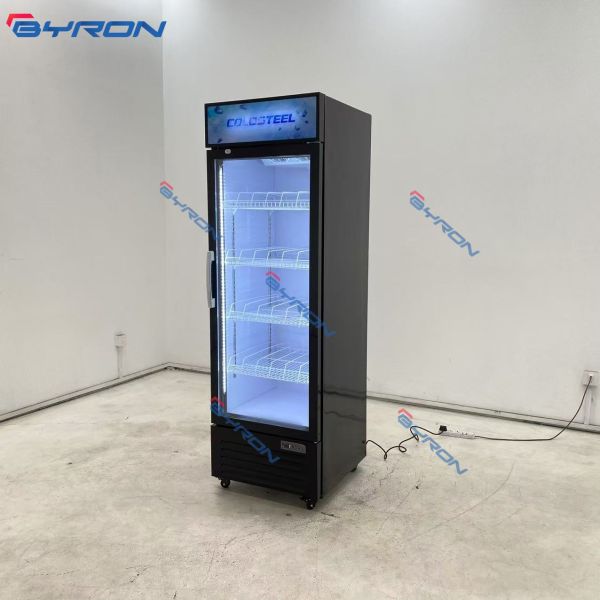 Vertical Commercial Merchandiser Refrigerator Merchandiser Cooler