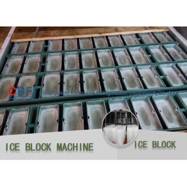 CBFI Stainless Steel Ice Block Maker 10 Ton / Day Industrial Ice Block Making Machine