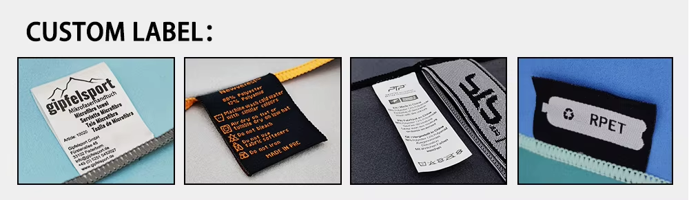 Wholesale Super Absorption Microfiber Suede Towel Quick Dry Custom logo Workout Towel Microfiber Sports Gym Towel