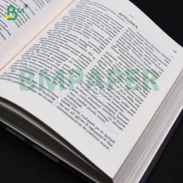 60gsm White Virgin Wood Pulp Offset Printing Paper Roll For Making Book