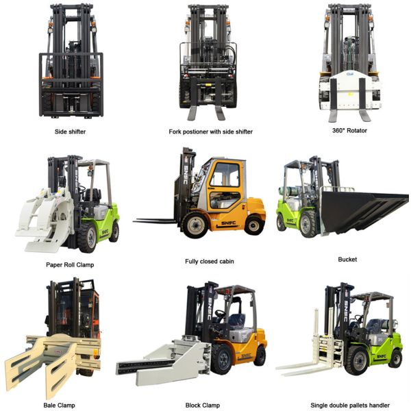 China New Diesel Forklift Truck LPG Gasoline 3tons 3.5tons 4tons 5tons 6tons 7tons Forklift for Sale