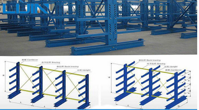 AS4084 Approval Metal Warehouse Racks Cold Rolling Steel Pipe Storage