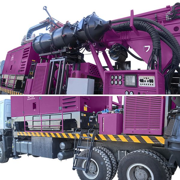 Truck Mounted Water Well Drilling Rig Geological Exploration Reverse Circulation Drilling Machine