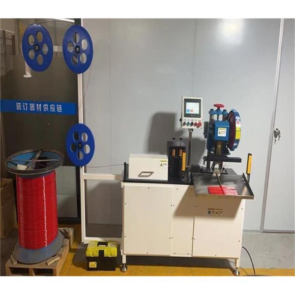 PLC Control Automatic Calender Hanger Making Forming Maker Producing Machine Equipment For Wall Calender