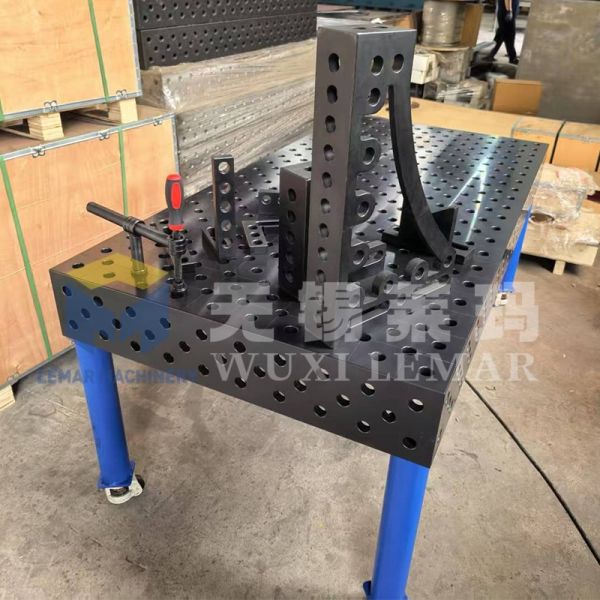D28 5-Side Machined Welding Table for Engineering Machinery Part