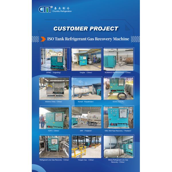 25HP Refrigerant Recovery Machine with ≤9000kg/h Liquid Push & Pull Recovery Rate