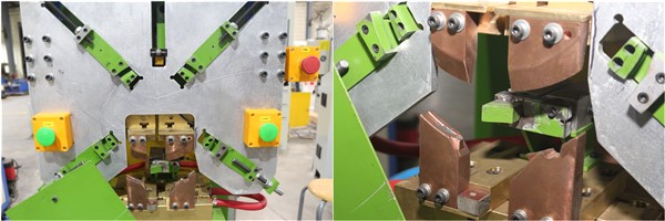 DC Spot Welding Machine Automatic 2-electrode welding machine for Hoop