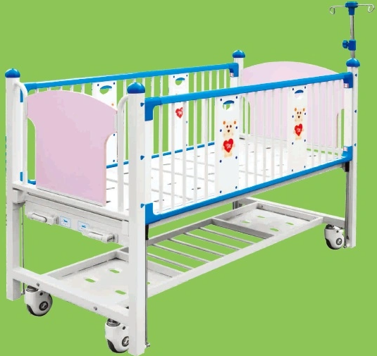 Pediatric bed side rail detail