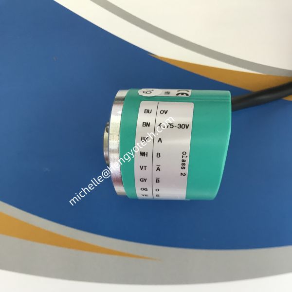 PEPPERL+FUCHS Incremental Rotary Encoder for Industrial Automation with Stainless Steel Construction and One Year Warranty