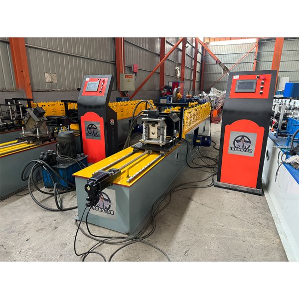 “Custom 20×20mm Metal Angle Bead Roll Forming Machine For Egypt Gypsum Board Factory Corner Bead Equipment Continuous Punching 20×20mm Corner Bead