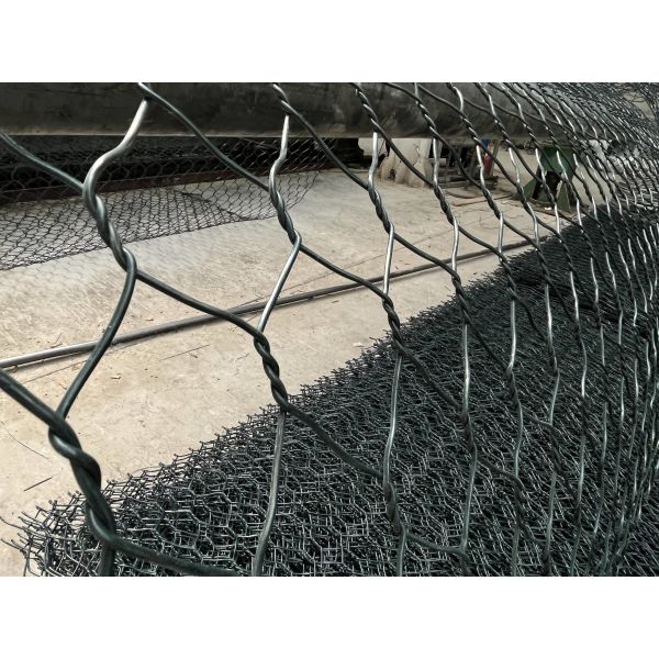 Pvc 6x8cm Galvanized Gabion Boxes 3.2mm Wire Diameter